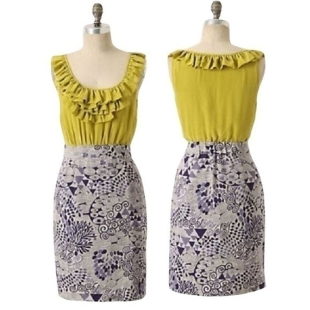 Anthropologie Maeve Seaside Fields Dress - Size 0